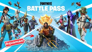 New Season 3 Battlep Reaction With Aquaman Fortnite