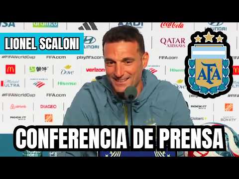 🎙️LIONEL SCALONI'S PRESS CONFERENCE TODAY AFTER ARGENTINA 🆚 EGYPT