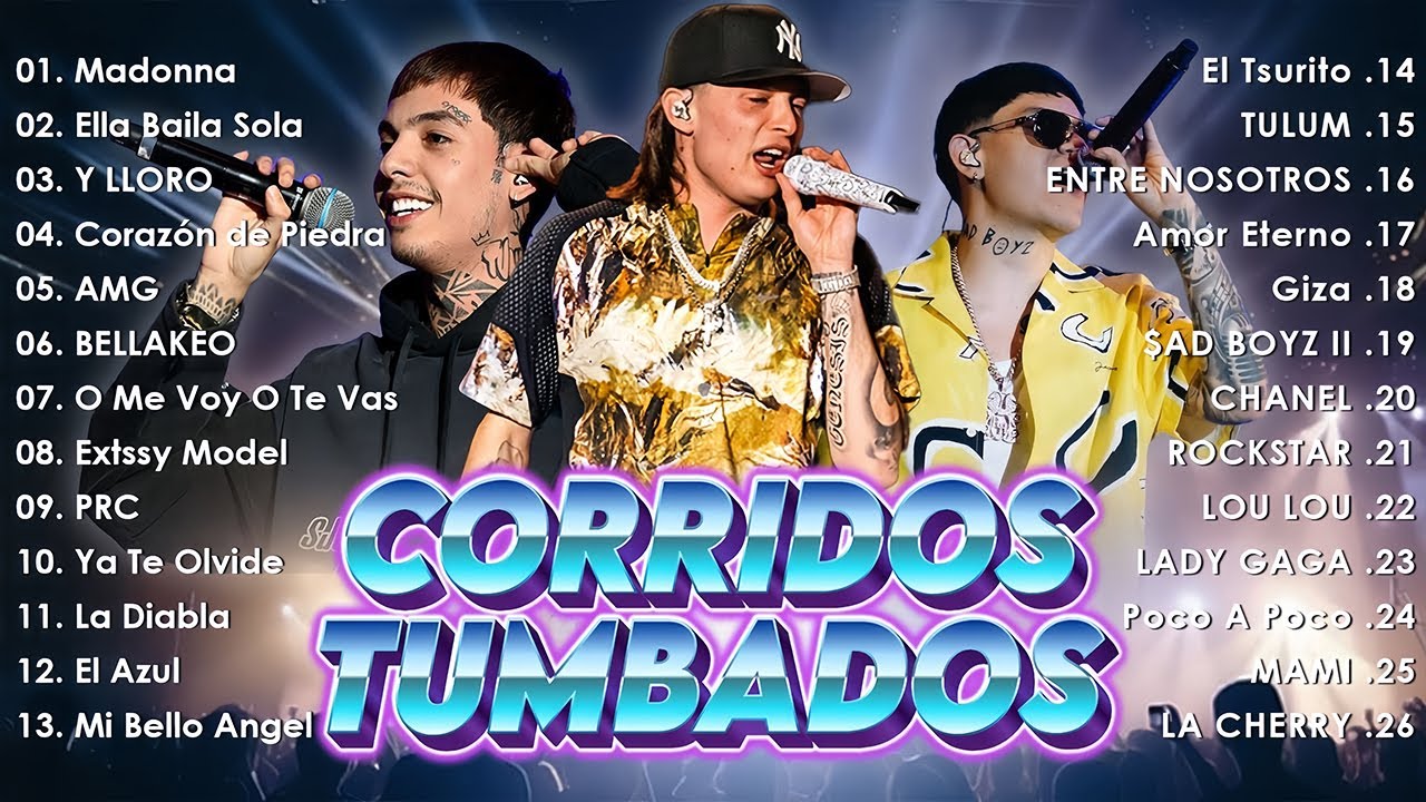 Peso Pluma, Natanael Cano,Luis R, Fuerza Regida - Corridos Belicos 2025 - Mix Corridos Tumbados 2025