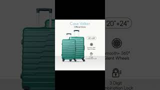 ￼Case Valker Velo Signature 2in1 ABS Hard Case Luggage (24" + 20") Beg Bagasi