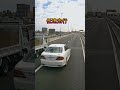 高速道路 減速テロ!・・#shorts #ドライブレコーダー #迷惑運転 #危険運転 #事故