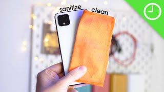 Make sure your smartphone is free of germs, bacteria and viruses.
especially with the covid-19 coronavirus spreading like wildfire.
antimicrobial cleaning cl...