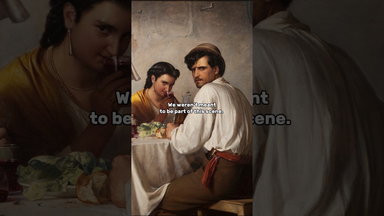 We weren't meant to be part of this scene 