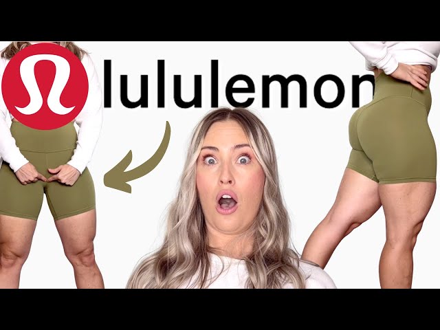 LULULEMON SHORT TRY ON REVIEW / ALIGN HIGH RISE