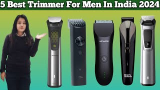 Top 5 Best Trimmers For men in India 2024 //Best Trimmer for men 2024 Under 1500 To 4000 🔥🔥🔥 by The chandni info 333 views 2 weeks ago 10 minutes, 54 seconds