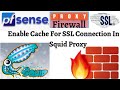 Intercepting HTTPS Traffic Using the Squid Proxy Service in pfSense | How To Cache HTTPS On Squid