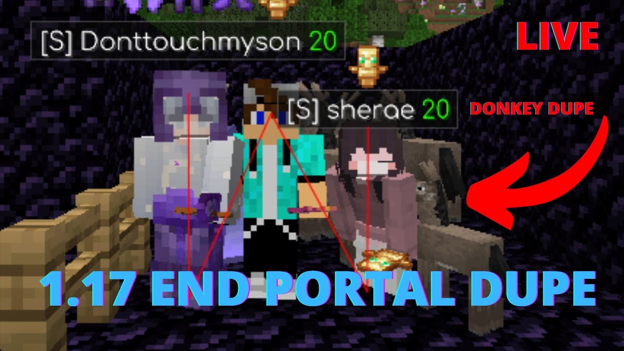 End Portal Dupe Minecraft