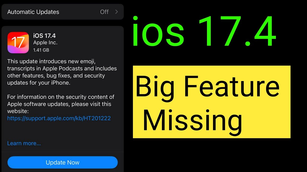 ios 17.4 Released | ios 17.4 | ios 17.4 sideloading | ios 17.4 features ...