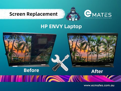 Laptop Screen Repair (HP ENVY)