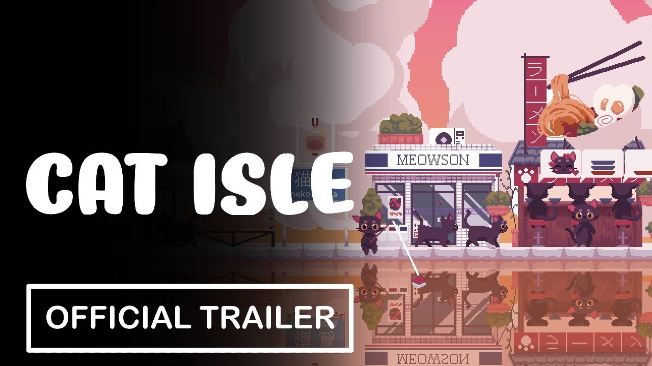 Cat Isle - Official Announcement Trailer - YouTube
