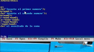 Evep-Pascal-Tutorial Operaciones Matematicas