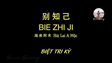 Biệt Tri Kỷ • Hải Lai A Mộc 海来阿木 •  别知己【PinyinLyrics/动态歌词/Vietsub】