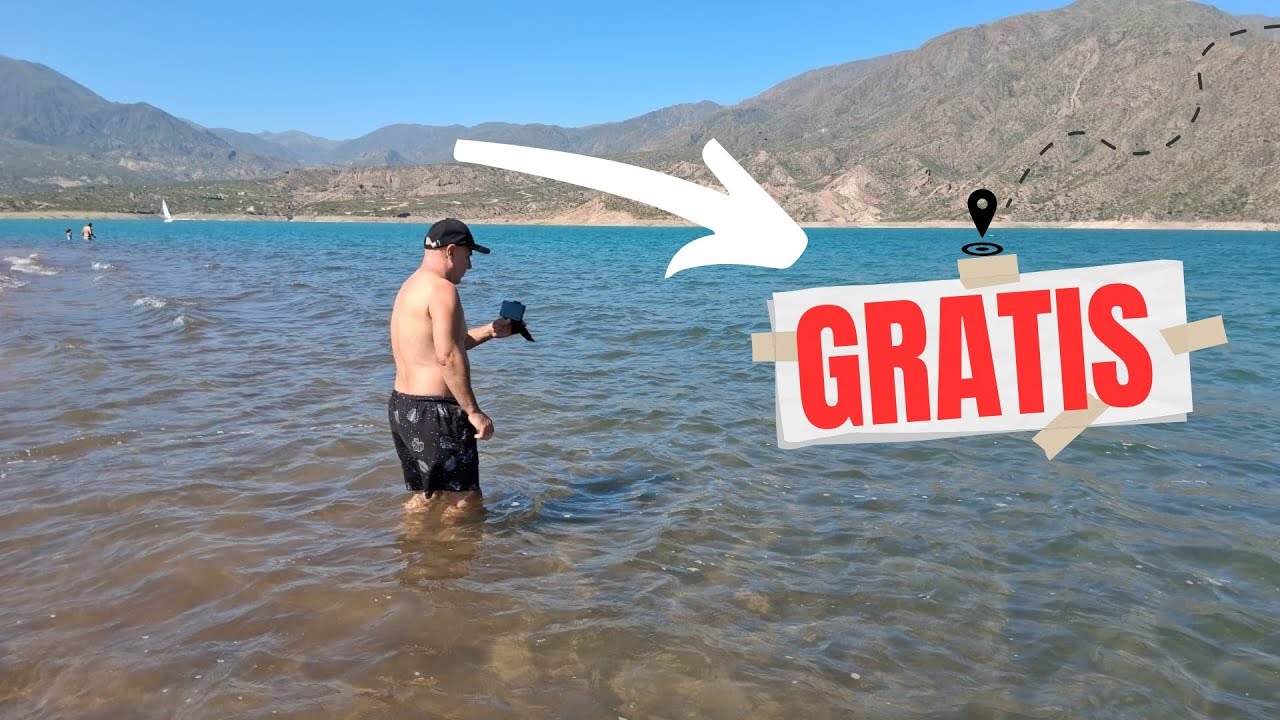 ¡PLAYA ESCONDIDA en MENDOZA! | BAHÍA PRÍNCIPE (Potrerillos) - ¡Entrada GRATIS!" 