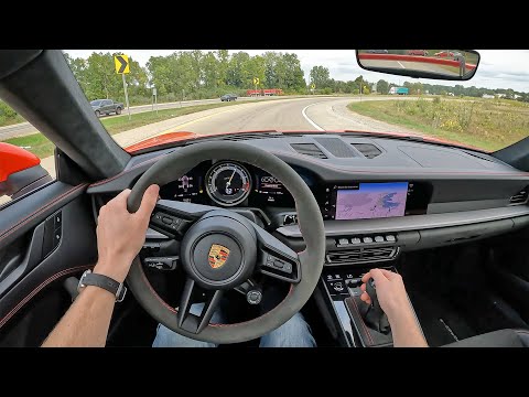 2022 Porsche 911 GT3 - POV Test Drive (Binaural Audio)