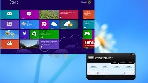 How to Add Windows 8 Start Screen on Desktop and Customize it