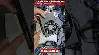 Card hình dell Lenovo NVDIA quạt quay không hình không nhận đôi khi nhẹ nhàng GTX1660 RX