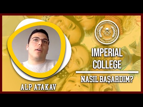 Nasıl Başardım | Imperial College - Alp Atakav