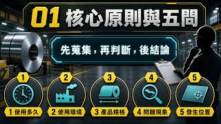 AMOS Tea講 鋼板生銹、褪色、起泡怎麼判斷?CCL 客訴分析 SOP 一次學會