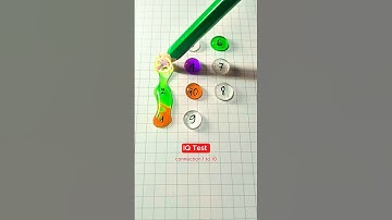Vẽ một đường nối số (6)  #shorts #iqtest #quiz #games #test #questions