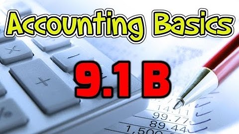 Accounting Basics 9.1b: Cash Flow Statement - Indirect Method Example