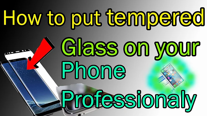 How to remove AIR  from Tempered Glass | Removing HALO effect from screen protector !!