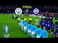 Manchester City vs Inter - Final - UEFA Champions League 22/23 | PES Gameplay