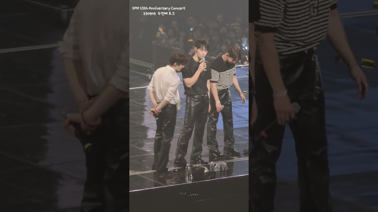 2PM 15th Anniversary Concert  230909 두번째 토크 (준호 Focus)