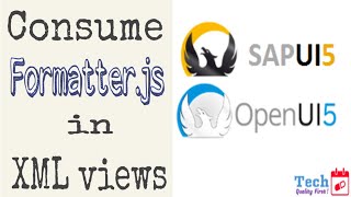 Use Formatter js in SAPUI5 - RealTime Usage - TechTablet