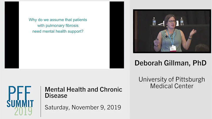 Mental Health and Chronic Disease | Deborah Gillma...