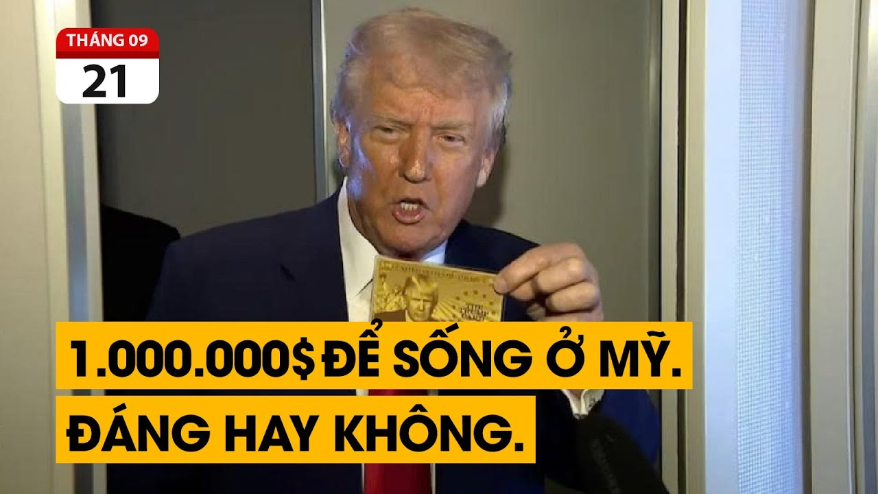 Ông Trump bán thẻ định cư 1 triệu đô. Venezuela lại bị đàn áp vì nhập cư trái phép.