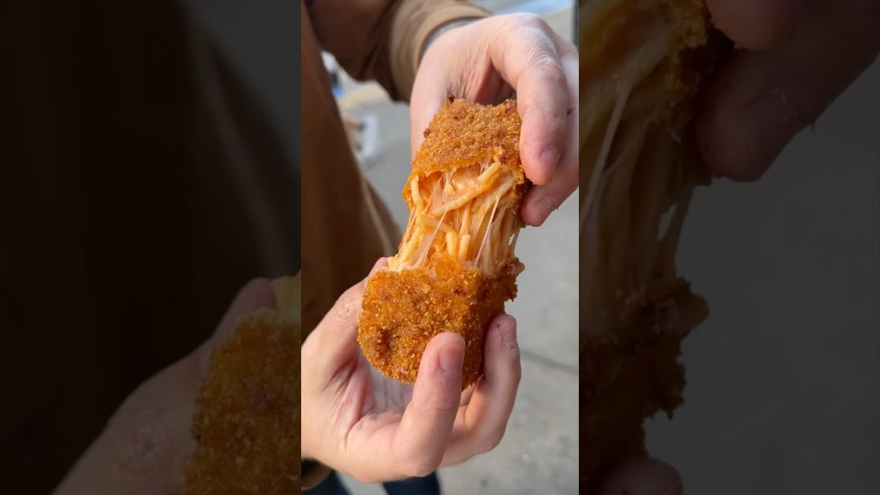 FRIED SPAGHETTI ALLA VODKA PASTA SQUARES from Unregular Pizza for the WIN. 🍝🔥🤤#DEVOURPOWER