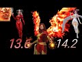 Jean ABL 14.2M | mighty rage, shock season | Satana uni comparison - Marvel Future Fight