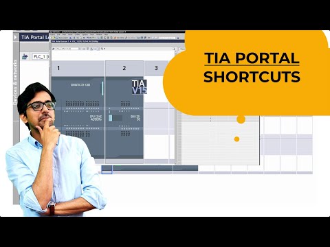 TIA Portal - Using Shortcuts