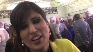 Naghmeh Abedini after Obama meeting screenshot 4
