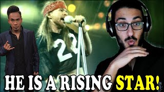 HIS VOICE IS INCREDIBLE! Fazrun - Welcome To The Jungle - Rising Indonesia 2016 reaction
