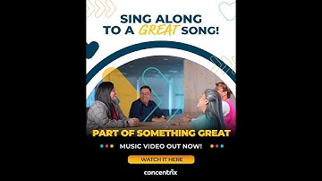 Part of Something Great - Official Music Video