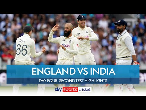 Late England strikes have hosts on top! | England vs India | Day Four, 2nd Test Highlights