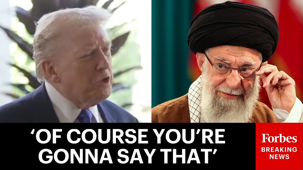 Trump Responds To Iranian Supreme Leader's Claim That The U.S. Could Spark Regional War