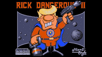 Rick Dangerous II (Amiga 50Hz) - Intro / Attract Mode