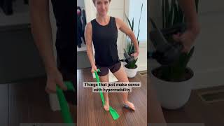 Things that make sense with hypermobility #shorts #flexibility