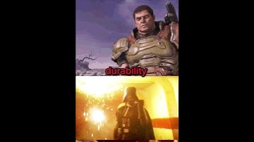 doom slayer vs darth vader (star wars vs doom) #doom #debate #gaming #movie #starwars #edit #shorts