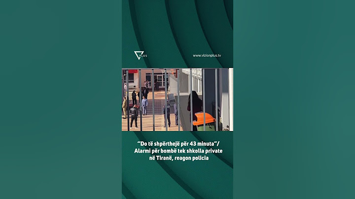 “Do të shpërthejë për 43 minuta”/ Alarmi për bombë tek shkolla private në Tiranë, reagon policia
