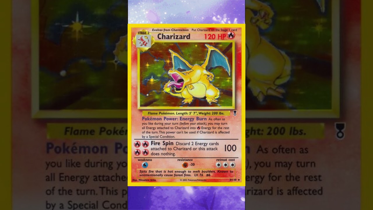 How GOOD was Base Set Charizard?: Pokmon TCG #charizard #pokemoncard -  YouTube