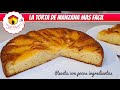TORTA ECONÓMICA DE MANZANA fácil con poquitos ingredientes ESPONJOSA Y DELICIOSA