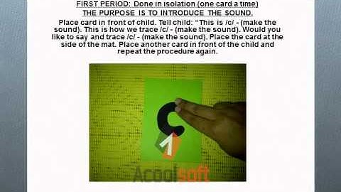 sandpaper letters and the 3 period lesson