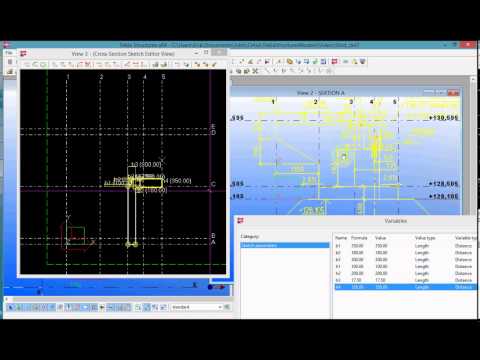 Tekla Modeling Tutorial Bridge Support Part 26 Youtube