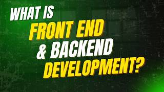 What is Full-Stack Development (Frontend & Backend) #howto