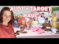 Large Family, Little Haul // Aldi + Target // Grocery, Household, and More