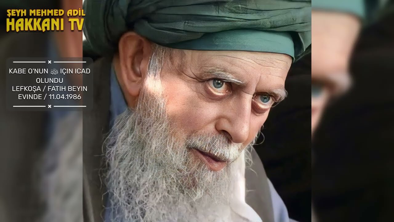 Kabe O'nun ﷺ için icad olundu - Şeyh Nazım El-Kıbrısi Hazretleri Q.S.A.