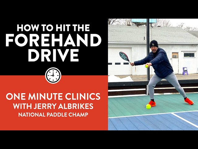 How to do the drive or right-hand drive stroke in padel – NOX